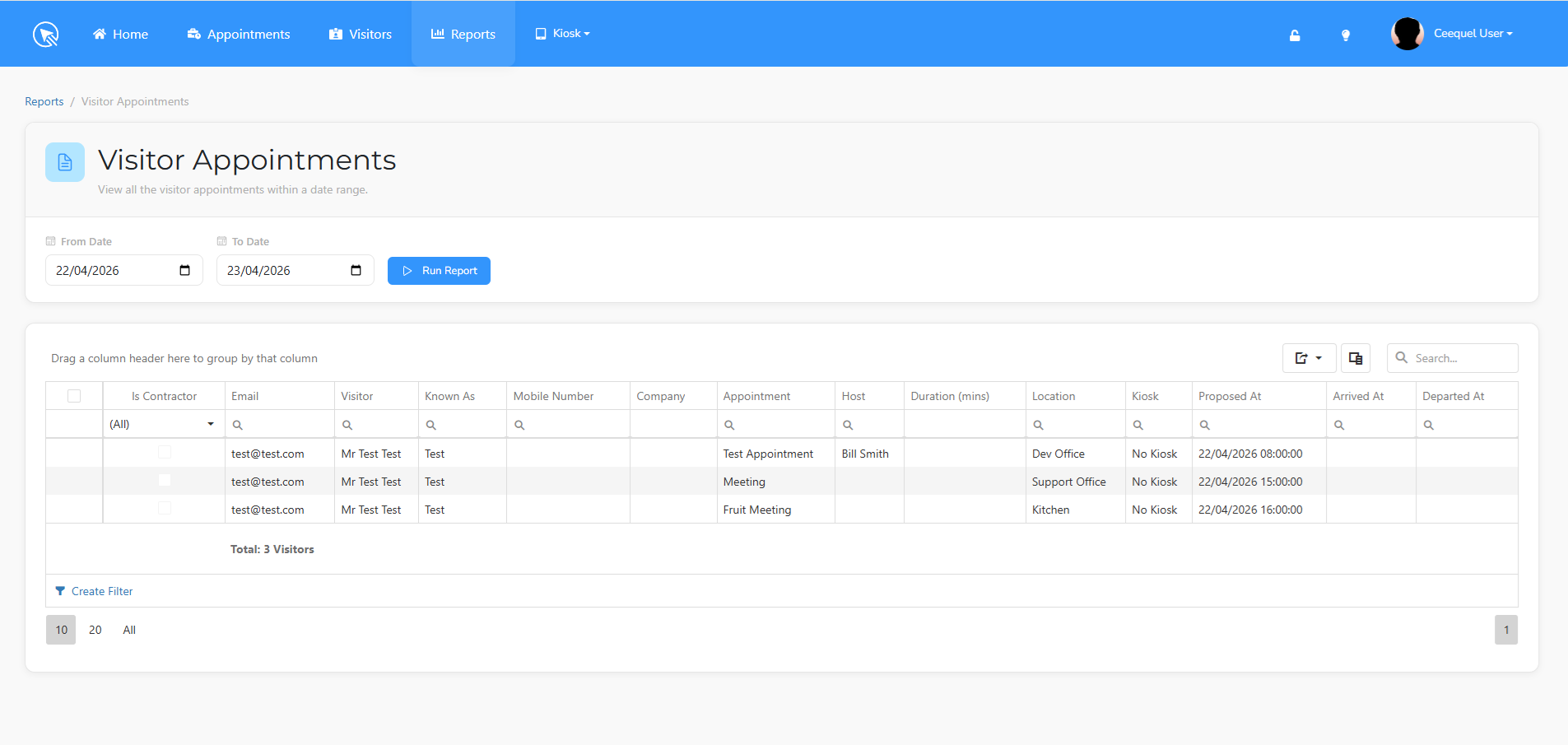 Host Notifications and Delivery Management